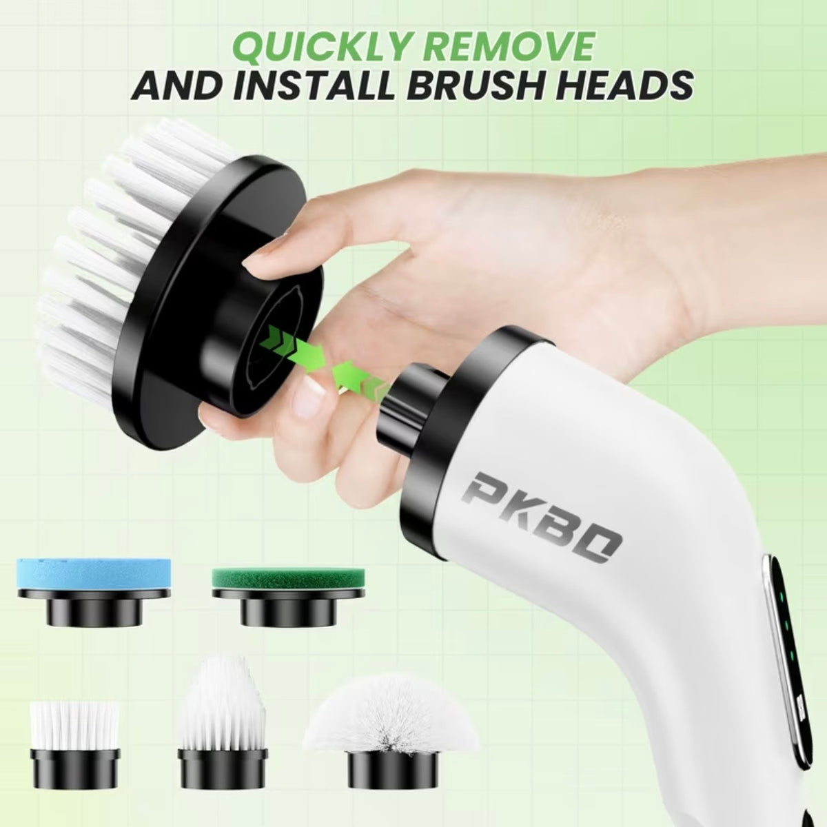 Elvissa SpinPro —  9 in 1 Electric Cleaning Scrubber
