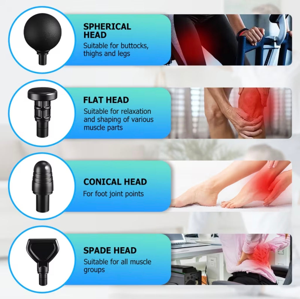 Elvissa PulsePro — Portable Deep Tissue Massager