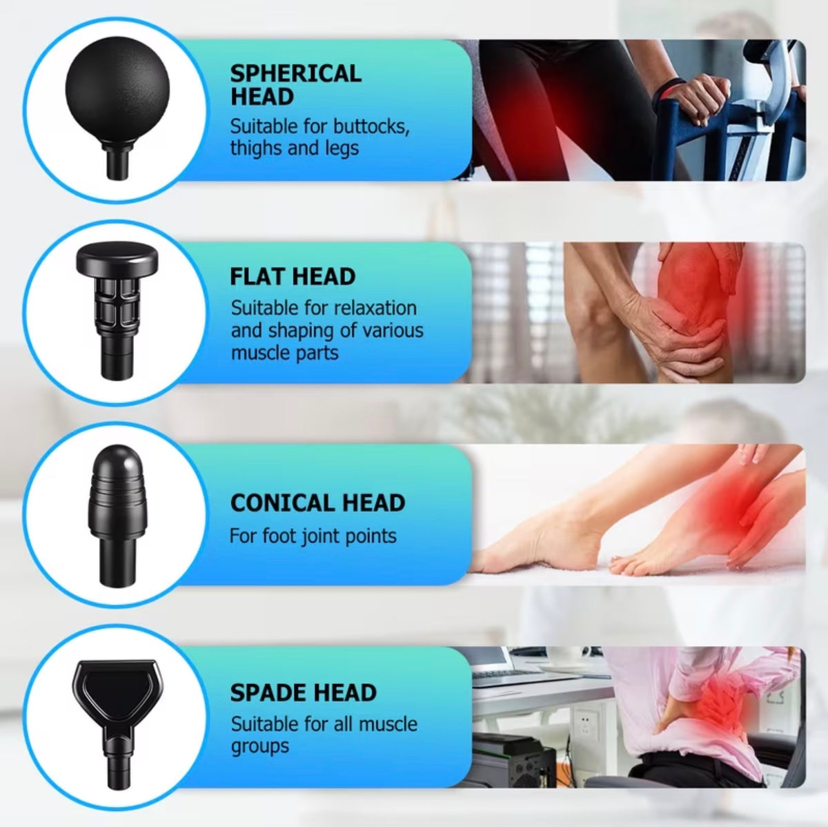 Elvissa PulsePro — Portable Deep Tissue Massager